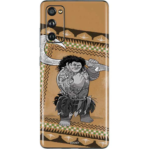 Disney Moana Maui Portrait Galaxy S20 Fan Edition Skin