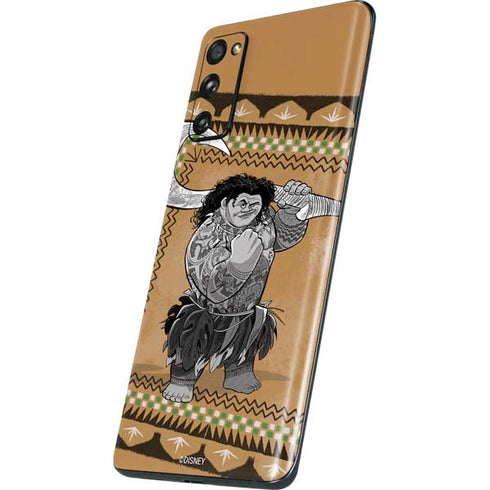 Disney Moana Maui Portrait Galaxy S20 Fan Edition Skin