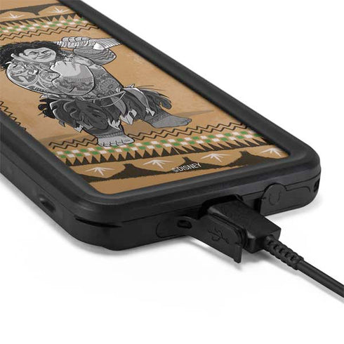 Disney Moana Maui Portrait Galaxy S20 Plus Waterproof Case