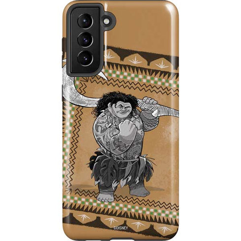 Disney Moana Maui Portrait Galaxy S21 Plus 5G Pro Case
