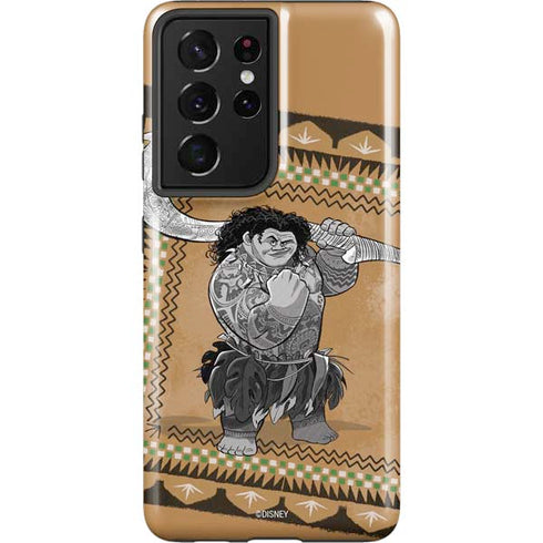 Disney Moana Maui Portrait Galaxy S21 Ultra 5G Pro Case
