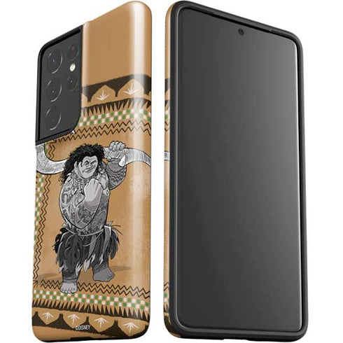 Disney Moana Maui Portrait Galaxy S21 Ultra 5G Pro Case