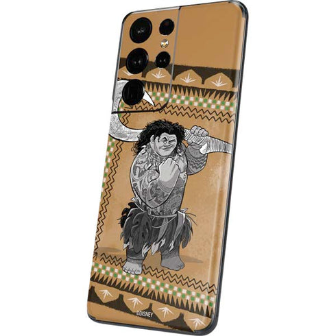 Disney Moana Maui Portrait Galaxy S21 Ultra 5G Skin