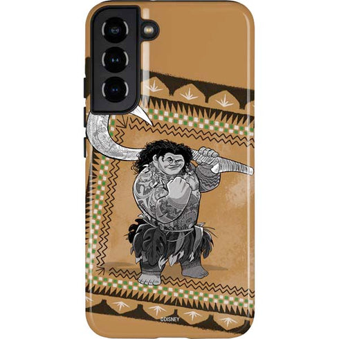 Disney Moana Maui Portrait Galaxy S22 Plus Pro Case