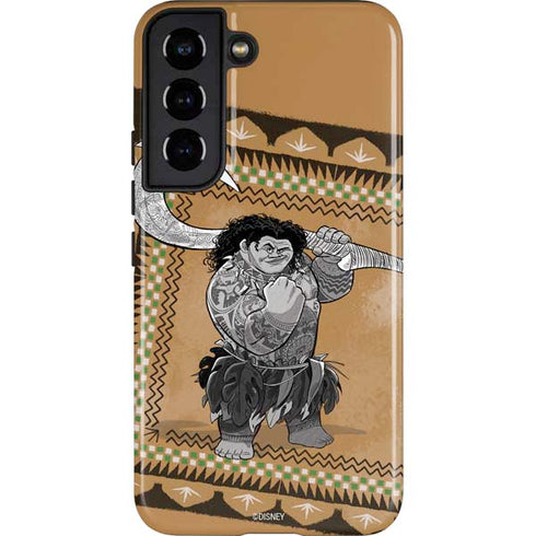 Disney Moana Maui Portrait Galaxy S22 Pro Case