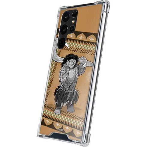 Disney Moana Maui Portrait Galaxy S22 Ultra Clear Case