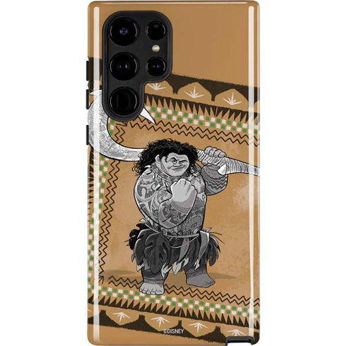 Disney Moana Maui Portrait Galaxy S22 Ultra Pro Case