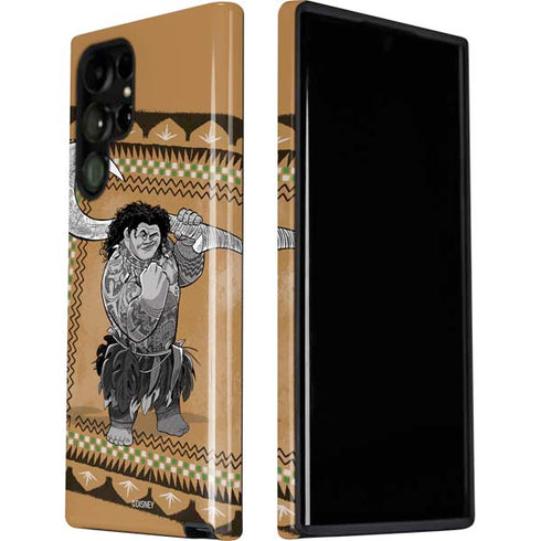 Disney Moana Maui Portrait Galaxy S22 Ultra Pro Case