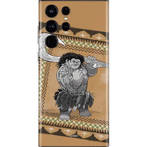 Disney Moana Maui Portrait Galaxy S22 Ultra Skin