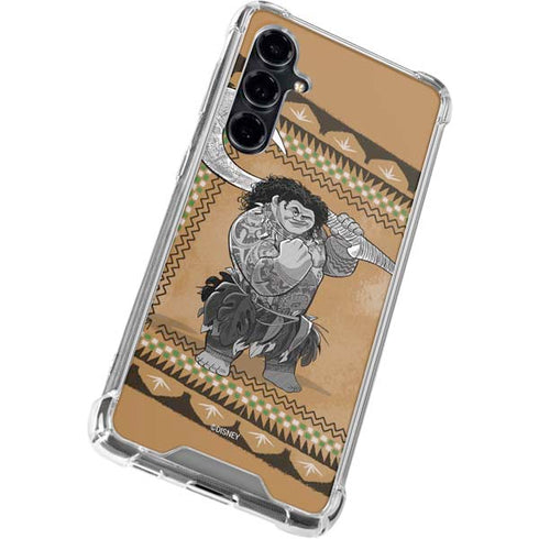 Disney Moana Maui Portrait Galaxy S23 FE Clear Case