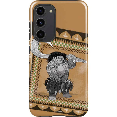 Disney Moana Maui Portrait Galaxy S23 Plus Pro Case