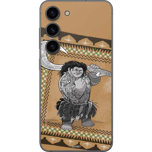 Disney Moana Maui Portrait Galaxy S23 Skin