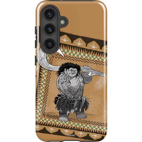 Disney Moana Maui Portrait Galaxy S24 Plus Impact Case