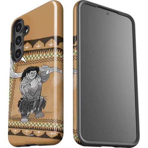 Disney Moana Maui Portrait Galaxy S24 Plus Impact Case