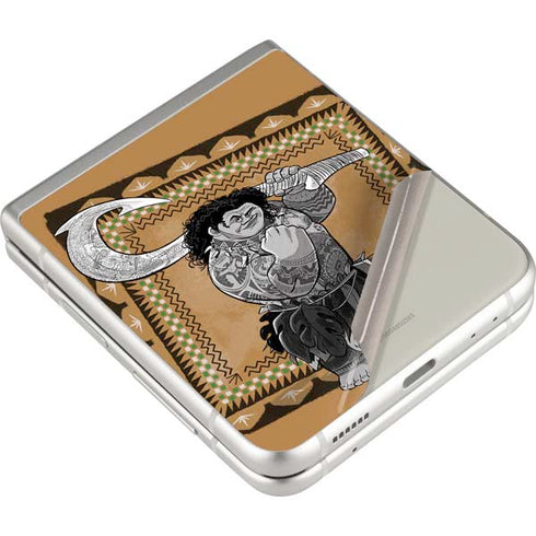 Disney Moana Maui Portrait Galaxy Z Flip3 5G Skin