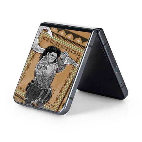 Disney Moana Maui Portrait Galaxy Z Flip5 5G Skin