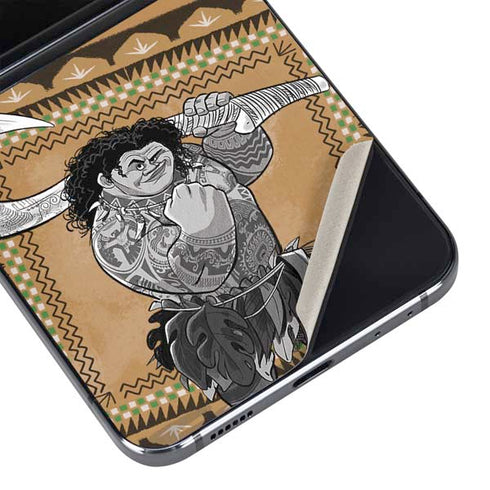 Disney Moana Maui Portrait Galaxy Z Flip5 5G Skin