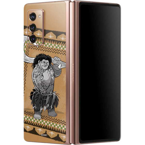 Disney Moana Maui Portrait Galaxy Z Fold2 5G Skin