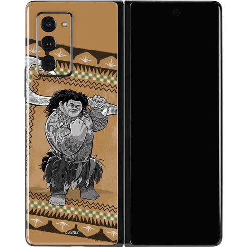 Disney Moana Maui Portrait Galaxy Z Fold2 5G Skin