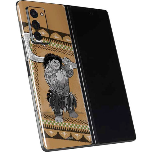 Disney Moana Maui Portrait Galaxy Z Fold2 5G Skin