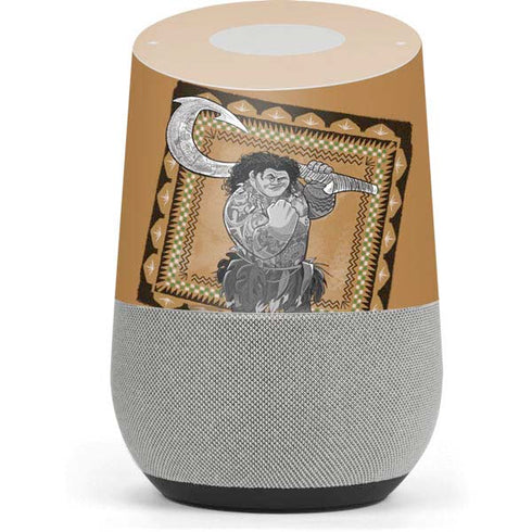 Disney Moana Maui Portrait Google Home Skin