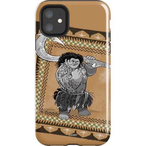 Disney Moana Maui Portrait iPhone 11 Impact Case