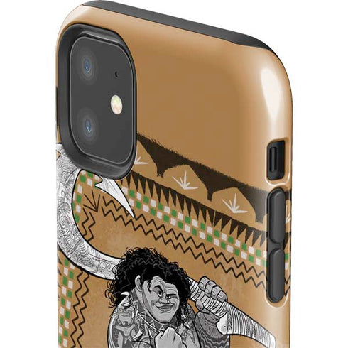 Disney Moana Maui Portrait iPhone 11 Impact Case