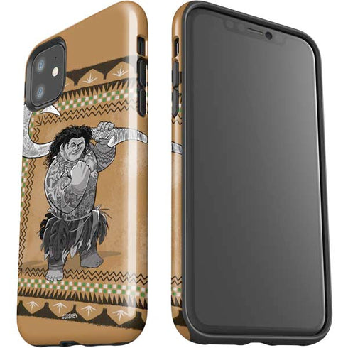 Disney Moana Maui Portrait iPhone 11 Impact Case