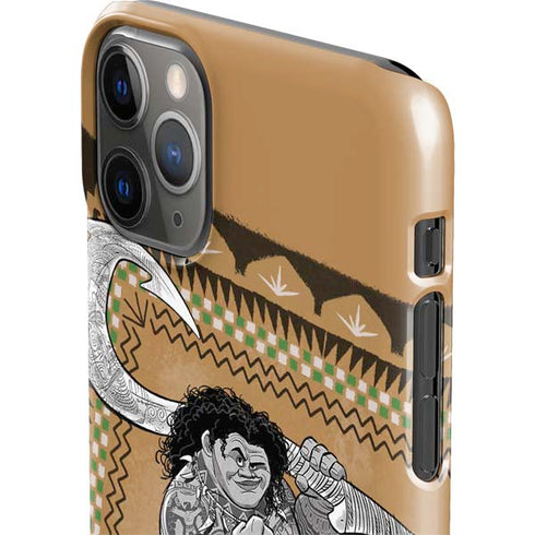 Disney Moana Maui Portrait iPhone 11 Pro Max Lite Case
