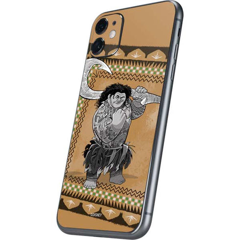 Disney Moana Maui Portrait iPhone 11 Skin