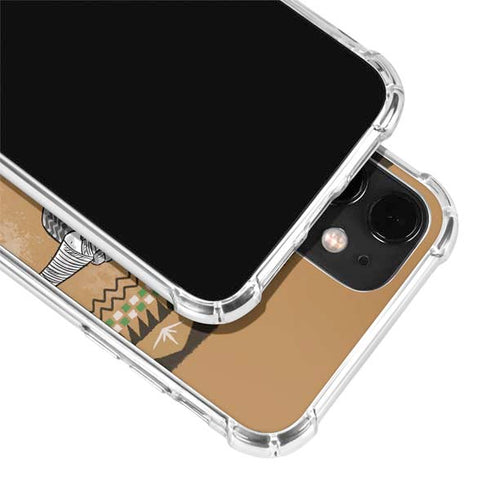 Disney Moana Maui Portrait iPhone 12 Clear Case