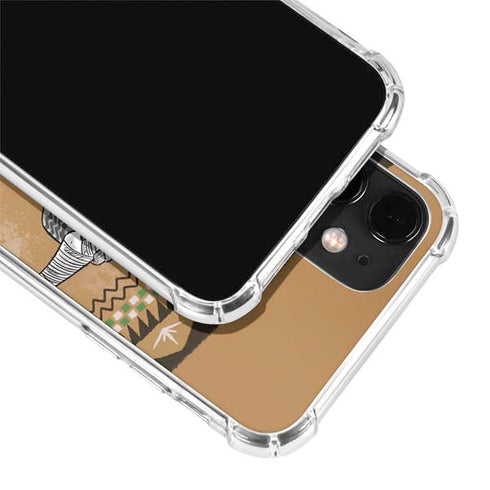Disney Moana Maui Portrait iPhone 12 Mini Clear Case