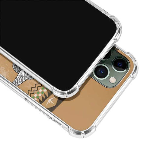 Disney Moana Maui Portrait iPhone 12 Pro Clear Case