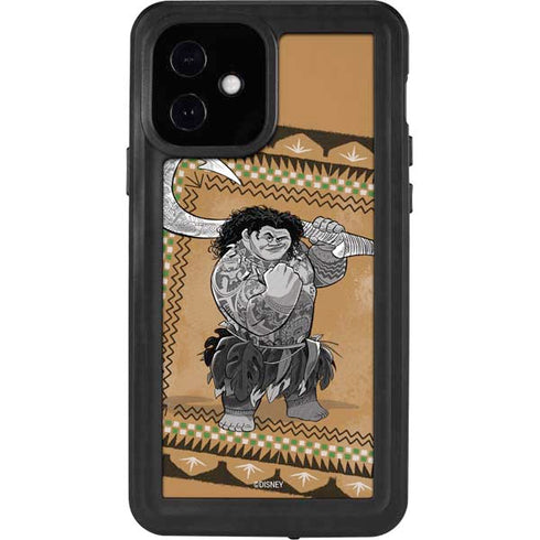 Disney Moana Maui Portrait iPhone 12 Waterproof Case