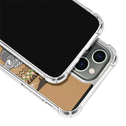 Disney Moana Maui Portrait iPhone 13 Pro Clear Case