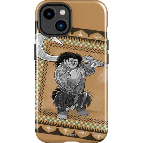 Disney Moana Maui Portrait iPhone 14 Plus Impact Case