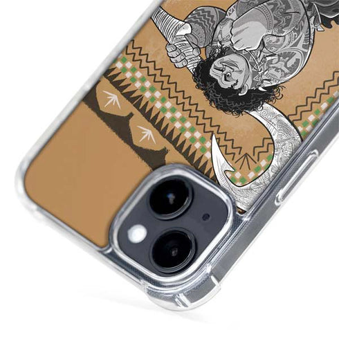 Disney Moana Maui Portrait iPhone 15 MagSafe Case