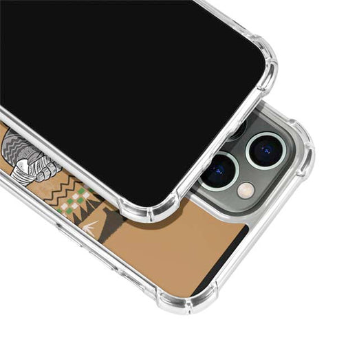 Disney Moana Maui Portrait iPhone 15 Pro Clear Case
