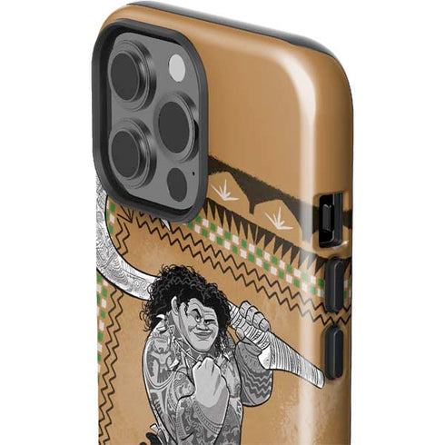Disney Moana Maui Portrait iPhone 15 Pro Max Impact Case