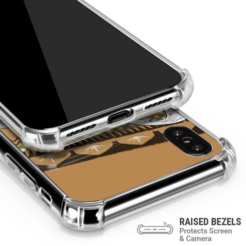 Disney Moana Maui Portrait iPhone XS Max Clear Case