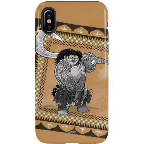 Disney Moana Maui Portrait iPhone XS Pro Case