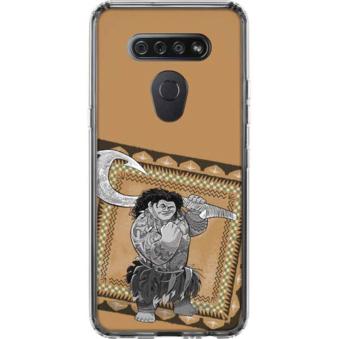 Disney Moana Maui Portrait LG K51/Q51 Clear Case