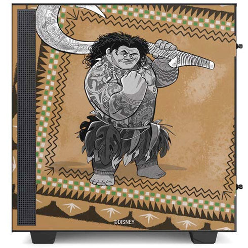 Disney Moana Maui Portrait NZXT H510 Compact ATX Mid-Tower Case Skin