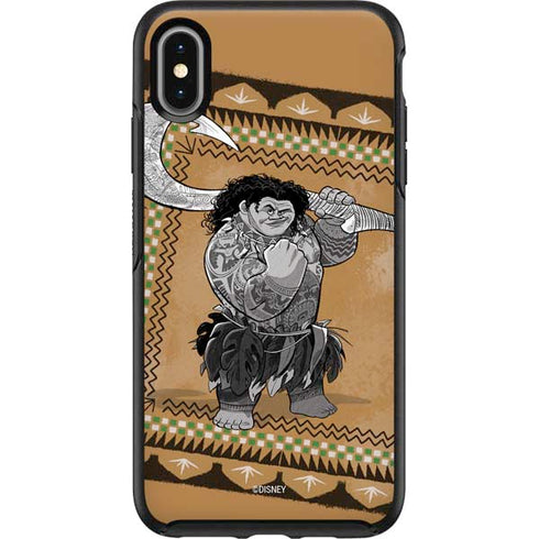 Disney Moana Maui Portrait Otterbox Symmetry iPhone Skin