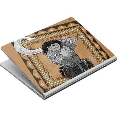 Disney Moana Maui Portrait Surface Book Skin