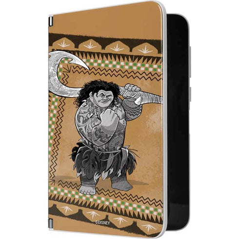 Disney Moana Maui Portrait Surface Duo Skin
