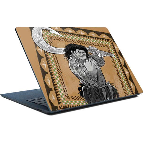 Disney Moana Maui Portrait Surface Laptop Skin