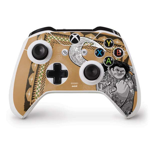 Disney Moana Maui Portrait Xbox One S Controller Skin
