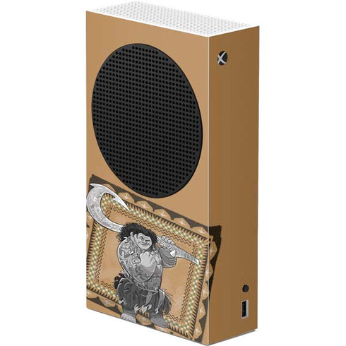 Disney Moana Maui Portrait Xbox Series S Console Skin