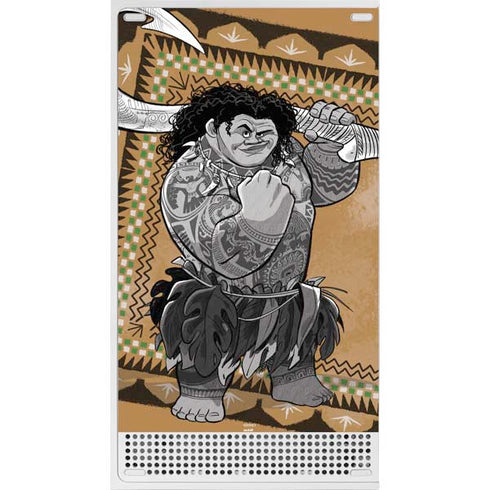 Disney Moana Maui Portrait Xbox Series S Console Skin